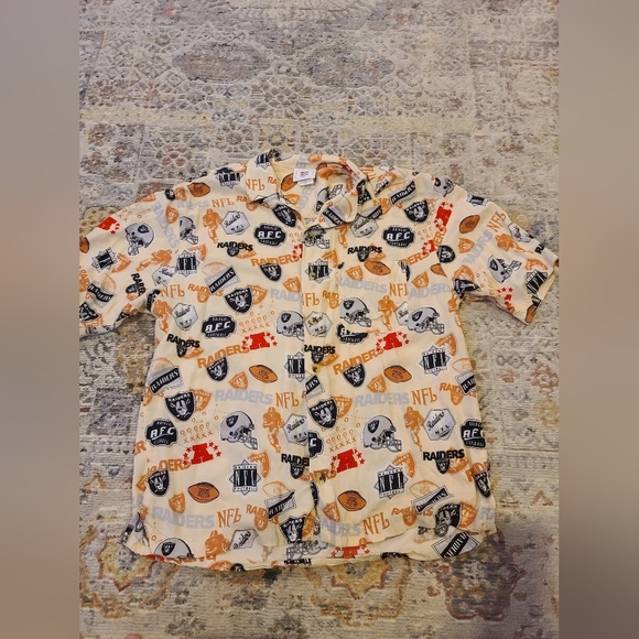 NFL Other - Raiders button down